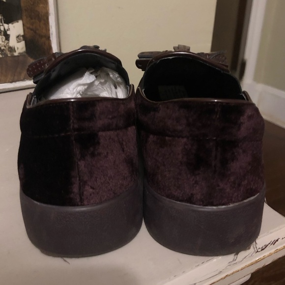 Nine West Velvet Tassel Loafers/Sneakers 7 - Picture 6 of 9